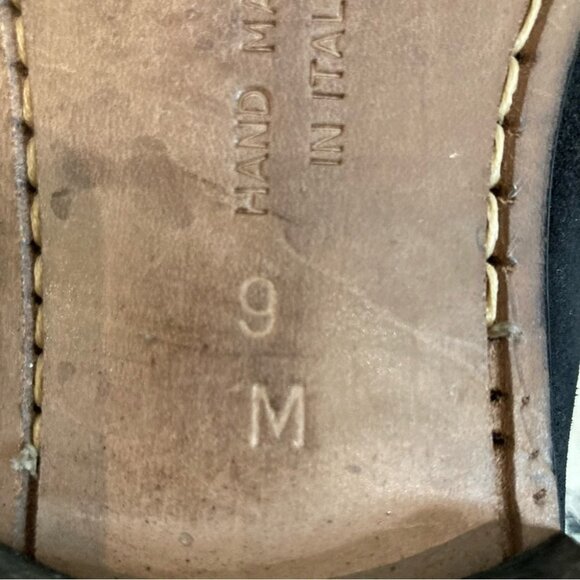 BRUNO MAGLI Sz 9 Suede Slip On with Tassels Loafers Made in Italy - Picture 12 of 12